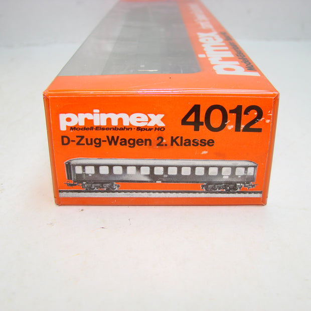 KL7, Märklin Primex, 4012, D-Zug-Wagen, 2. Klasse, grün, ungeöffnete OVP, Neuwertig..2